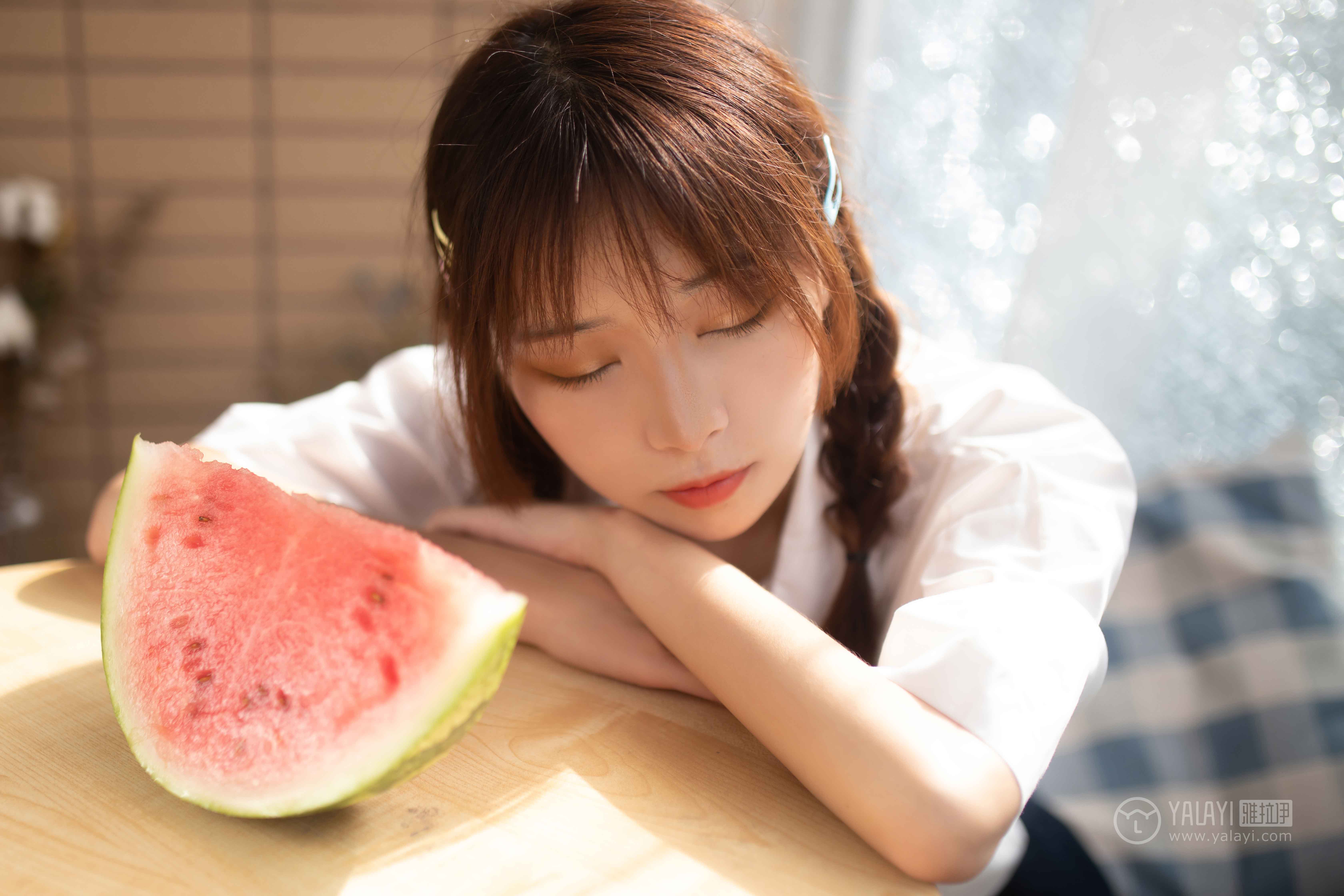 [YALAYI雅拉伊]2019.07.18No.342与她的夏日恋爱暄暄插图6